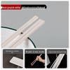 Sanbeile White Plastic Melamine Chopsticks