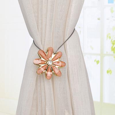 Vorhangschnalle, stilvoller Magnet-Adsorptions-Metall-dekorativer Vorhang-Raffhalter für Zuhause