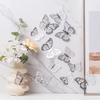 12Pcs/set 3D Hollow Butterfly Wall Sticker for Home Decoration DIY Wall Stickers Modern Wall Art Living Room Decoration