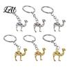 Portable Camel Charm Alloy Keychain for Backpack Animal Shaped Metal Key Ring Keyring Pendant Handbags Backpack Decorative Accessories Pendant