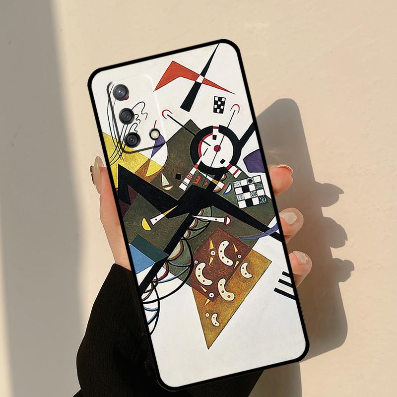Wassily Kandinsky Abstract Artistic Case For Oppo A18 A38 A58 A78 A98 A74 A94 A54 A15 A17 A57 A6 A5 Pro A16 A76 A96 A40 A60 A80