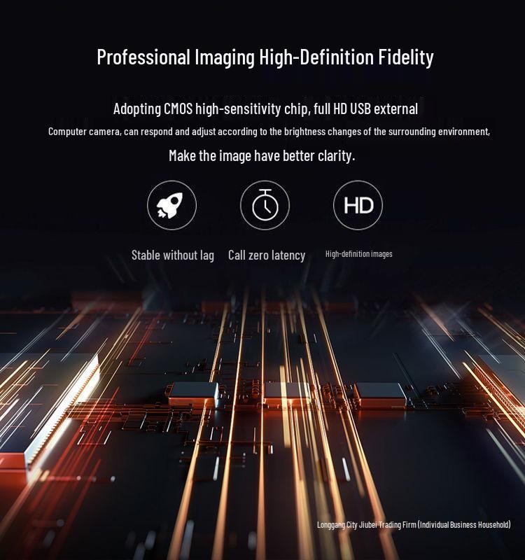 4K Ultra HD USB Desktop Camera with Microphone for Live Streaming and Online Meetings