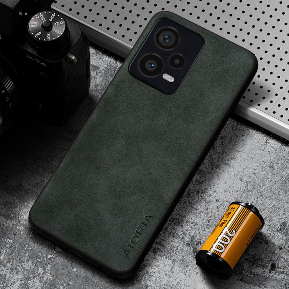 

Чехол для Xiaomi Redmi Note 12 Pro Plus 12S 4G 5G Роскошный чехол из искусственной кожи для Redmi Note 12 Pro Plus Чехол Xiaomi Redmi Note 12 Pro Plus зелёный