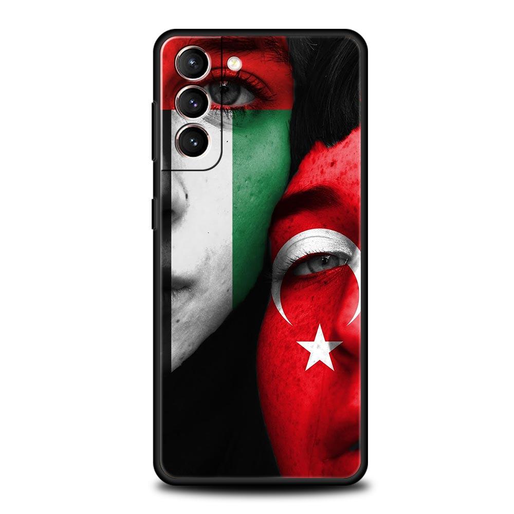 Algeria Passport Phone Case For Samsung Galaxy S25 Edge S24 S23 S22 S20 Ultra S21 FE 5G S10 Plus Soft TPU Cover