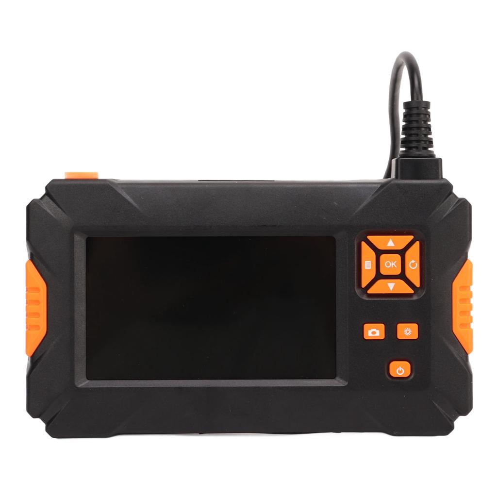 Endoscope Camera 4.3in LCD Display 5m Cable 360 degrees  Rotation 3.9mm Lens Borescope for Maintenance