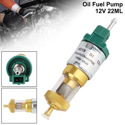 1KW-5KW Ultra Leise Kraftstoff Dosierpumpe Zubehör Heizung Leise Kraftstoffpumpe 12V 22ML Kraftstoff Luft Auto Pumpe Universal