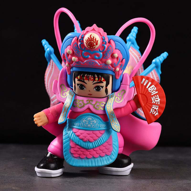 Sichuan Opera Face-Changing Doll: Creative Peking Opera Souvenir Toy from Chengdu