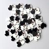 50Pcs Painted Buttons Bright Color Beautiful Easy Clean Not Easily Break