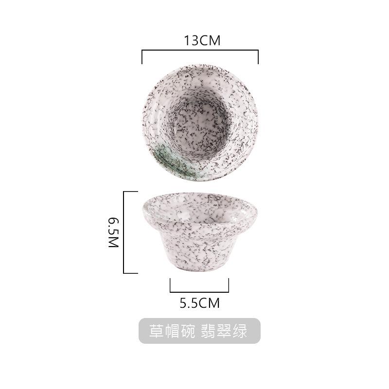 Creative Japanese Style Tableware Bowl Home Bowl Multi Specification Fruit Dessert Creativity Decorative Kitchen Restaurant Bowl