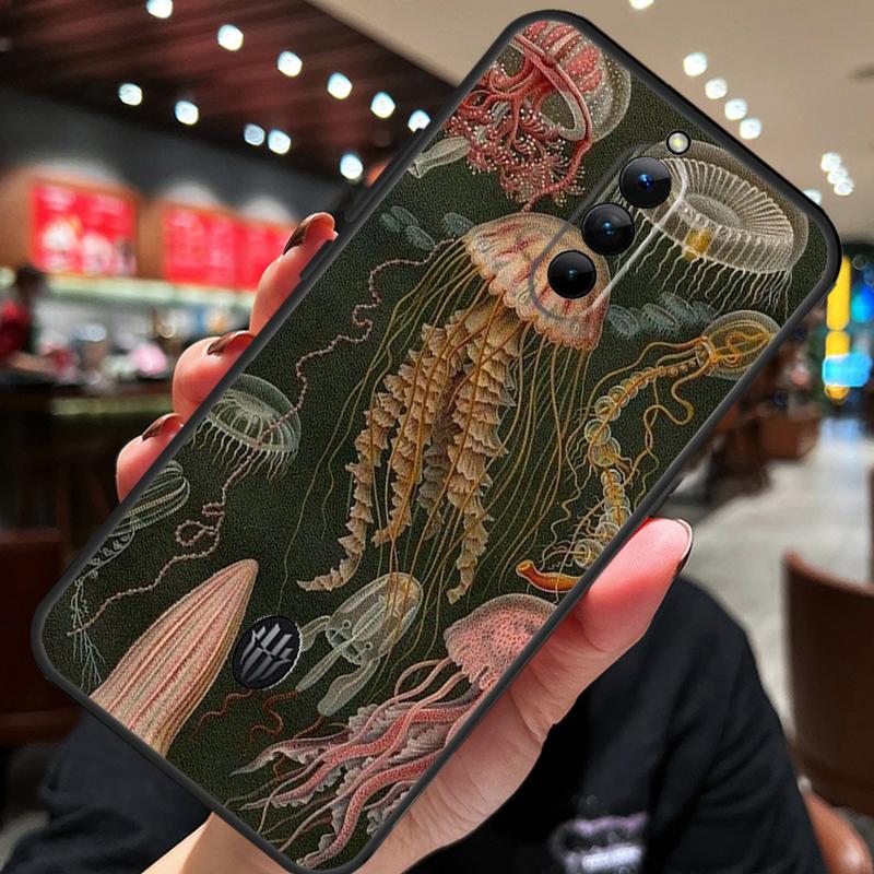 Magic Jellyfish Case For ZTE Nubia Red Magic 10S 10 8 9 8S 9S 11 Pro Plus 10 Air 5G 6R 6 7 6S 7S Pro Cover