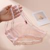 Breathable Sexy Lace Mesh Panties with Bowknot for Women
