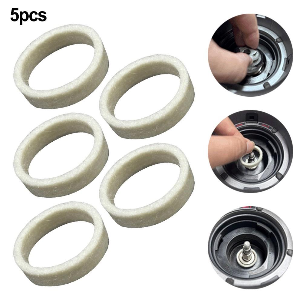 Wool Felt Washers Set for Cleaning For Breville Espresso Machines 5 Pack