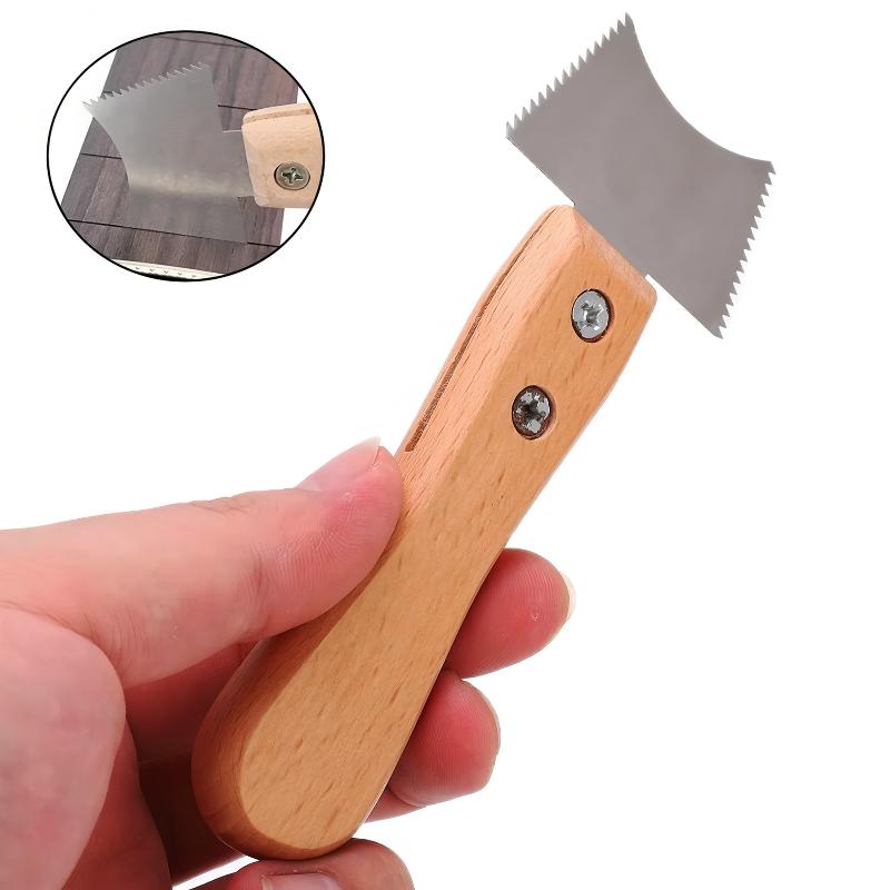 Guitar Fretboard Slot Cleaner Chisel Guitar Fret Wire Groove Cleaning Saw Guitar Cleaning File For Luthier Repair Tools