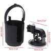 85MM Car Water Cup Holder Barrel Suction Cup Cell Phone Holder Adjustable Stand