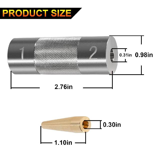 Fuel Injector Seal Install Tools 310-198 & 310-199 for Jaguar/Land Rover 3.0L & 5.0L Engines, Replace for the Fuel Injector Teflon Seals