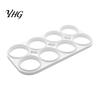 Professional Wonton Press Ravioli Maker Mold, 8-Cavity Dumpling with Zigzag Edge, PLA Food-Safe Manual Pasta Making Mold Kitchen Tool for Pie,
