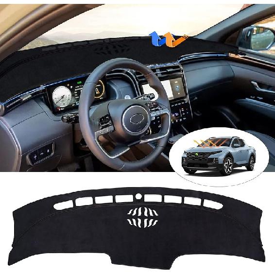 CARTIST Dash Cover Fit For Genesis GV80 2024 2025 Dashboard Cover Mat For GV80 Accessories Non-Slip Carpet Sunshield Glare UV Rays Protector