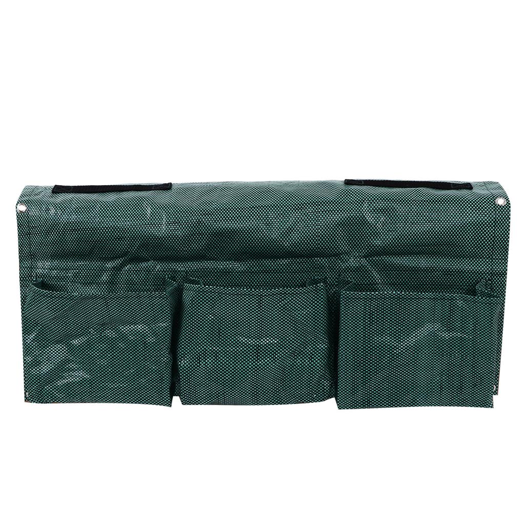 Hanging Garden Double Sided Planter Grow Bags Breathable with 6 Pockets for Garden Fence Home