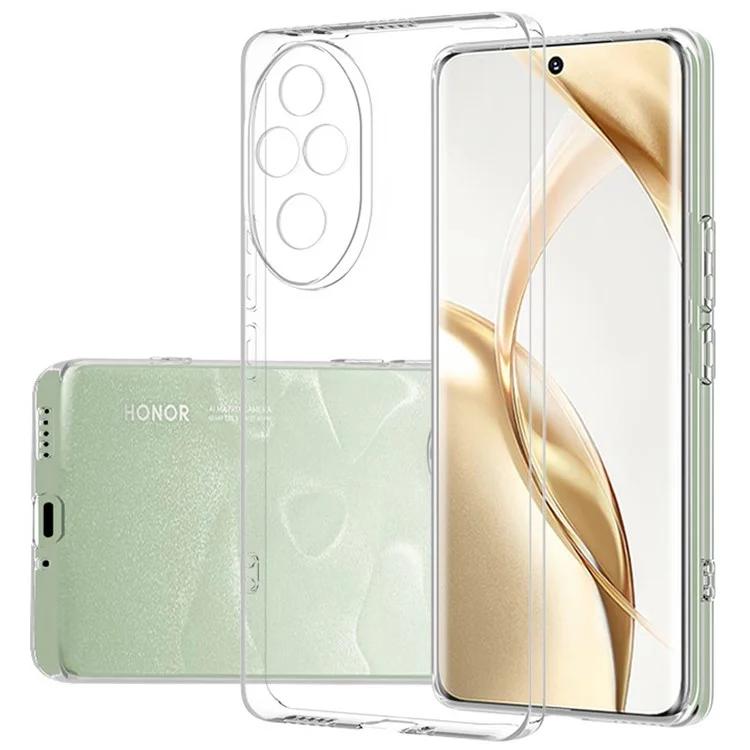 

Чехол для Honor 200 5G Ультратонкий прозрачный мягкий чехол для телефона TPU