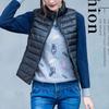 Women's Lightweight Down Vest Women's Plus Size Slim Fit Short-Length Fall/Winter Vest Arrival Portable Mini Vest