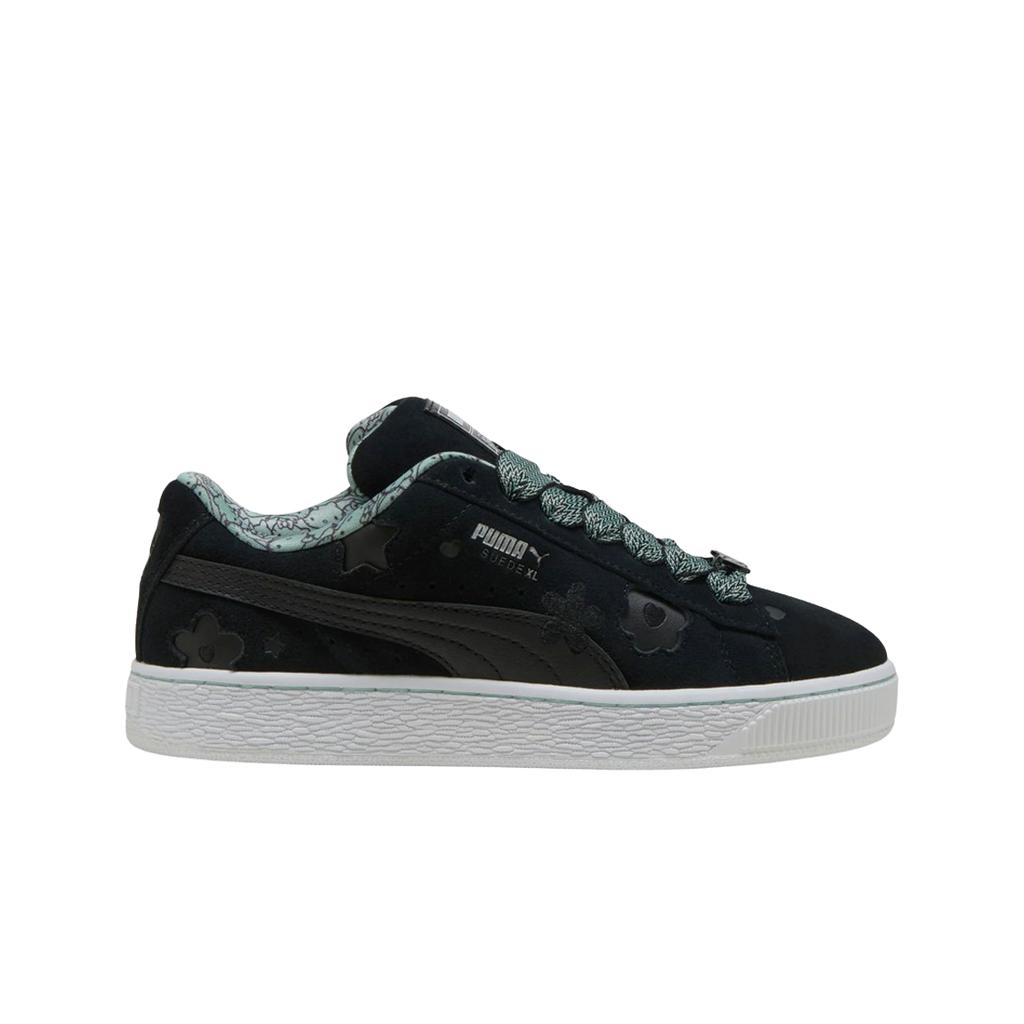 Hello Kitty x Puma Suede XL Schwarz Damen Sneaker Light-Moss 402381-01