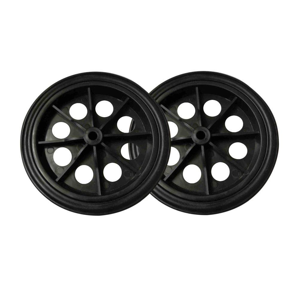 Сменное колесо для шины Износостойкое колесо Ролик для инвалидной коляски Прочный ролик для дорожной тележки Портативный