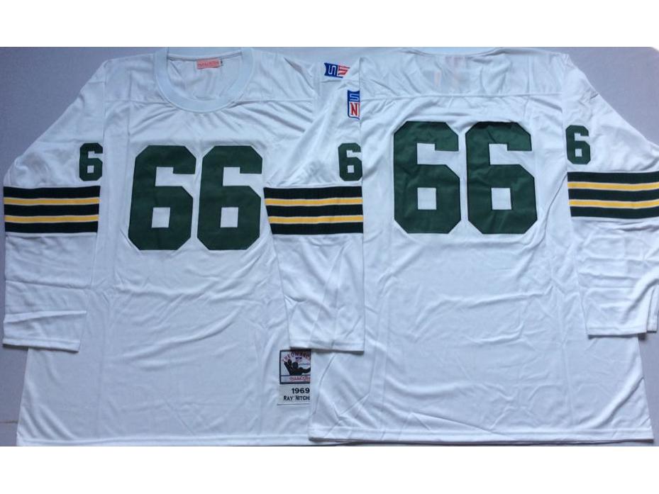 Винтажный джерси Зала славы Green Bay Packers #92, #5, #15, #66 L