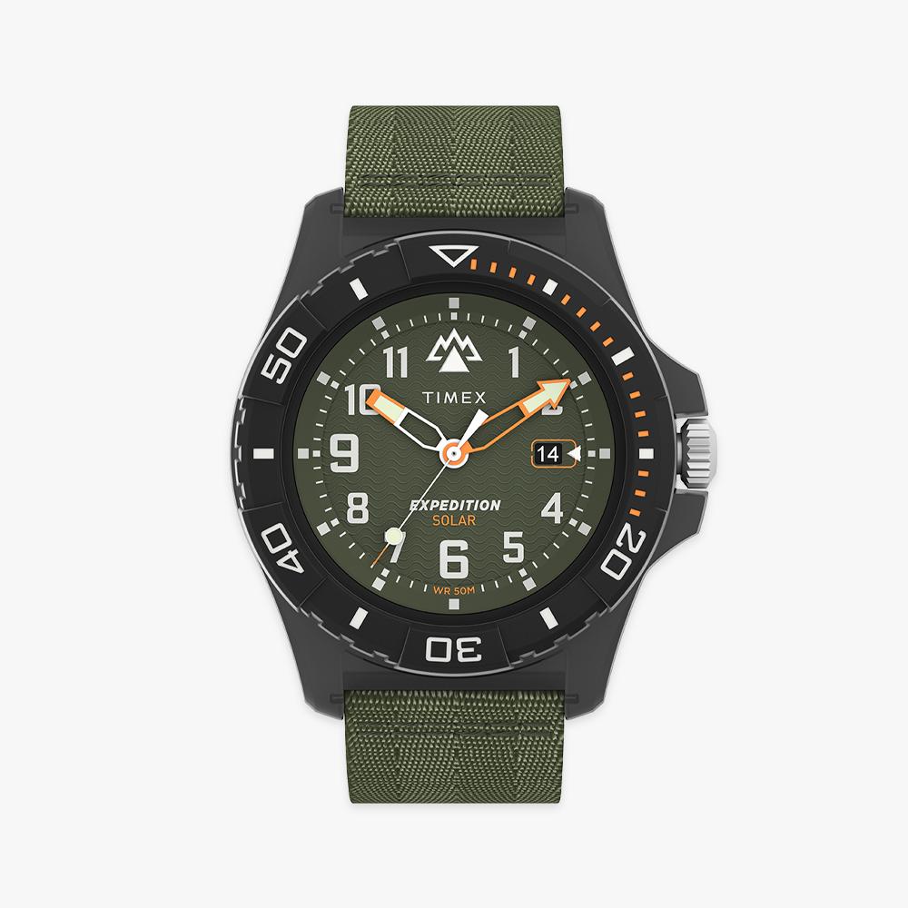 [Timex] Expedition Freedive Ocean Solar Charging Men s Watch 46mm TW2V40400
