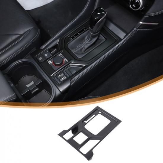 Matte Black Center Console Gear Shift Panel Cover For Subaru Forester SK -24