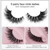 3D Artificial Fiber Women Beauty False Eyelashes Thick Long Eye Lashes Eye Extension Fox Eye