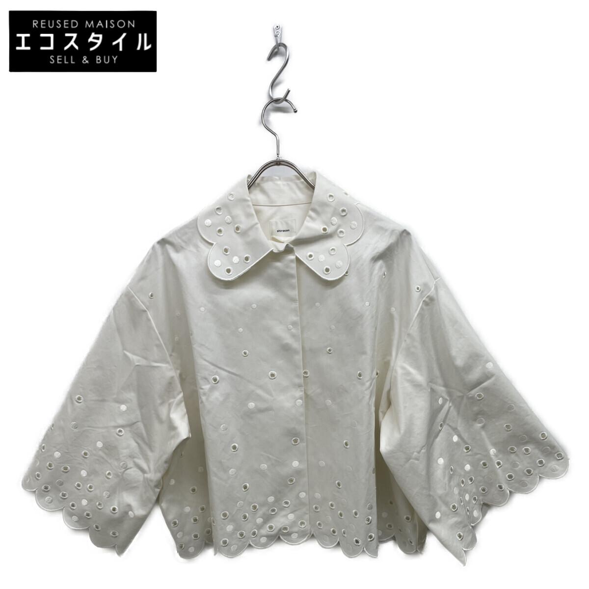 

shirocon SC2225-001SP-2 White Savon Jacket Jacket 38 whiteUsed