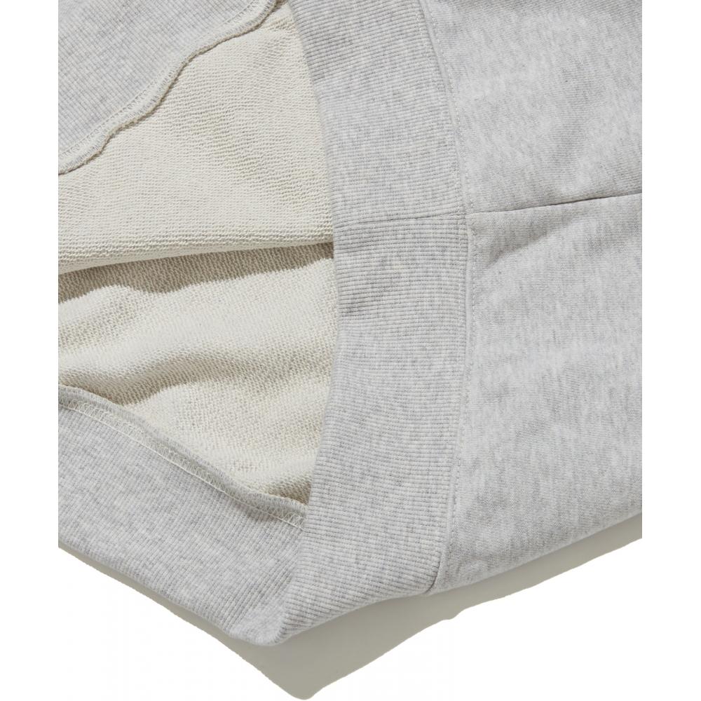 Reebok Vector93 Archive Logo Hoodie   Light Gray