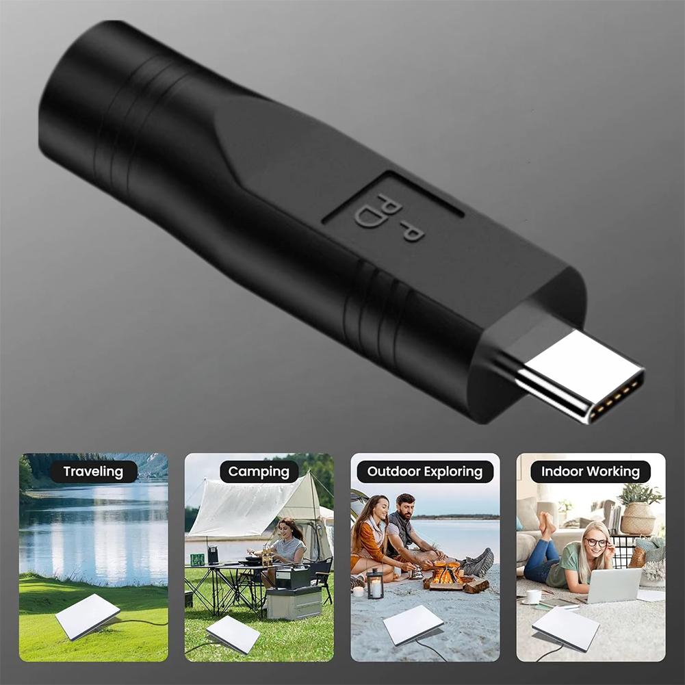 1/2PCS USB C To DC 5521 5.5x2.1mm Female Adapter For Starlink Barrel Power Adapter Mini Power D L7Q1