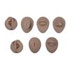 Weiches Silikon Ohr Nase Mund Modell Tattoo Übung Körper Schmuck Display Piercing Werkzeug Kit Schönheits Zubehör Make-up Werkzeuge