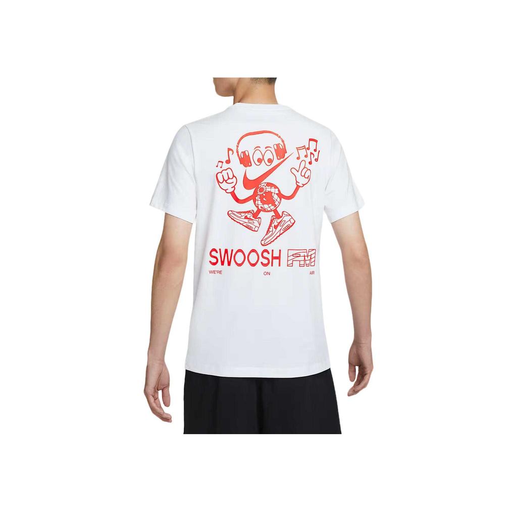 Nike Sportswear Solid Color Crew Neck Short Sleeve T-Shirt Men Tops FZ5407-100