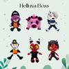 Helluva Boss Stuffed Toy Perfect Gift For Children, Available In Multiple Colors
