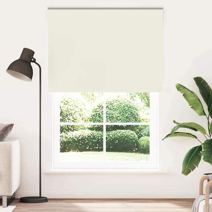 VidaXL Store Enrouleur Occultant Blanc Cassé 165x210 Cm Largeur Tissu, Store De Jour Et De Nuit, Store De Cuisine, Store 4011713