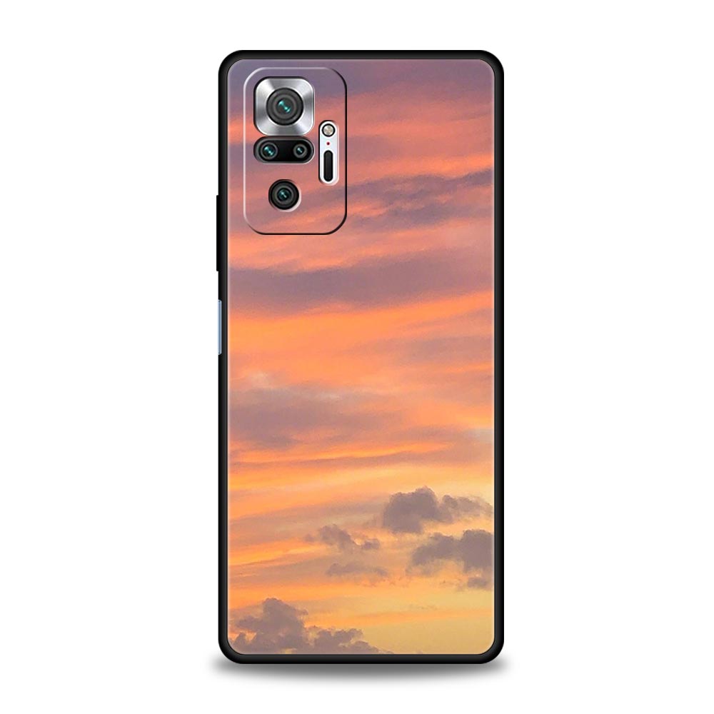 Cloud Summer Sunset Glow Phone Case For Xiaomi Redmi Note 15 14 13 12 5G 11 10 Pro Plus 4G 9S 14C 13C 12C 10C Soft TPU Cover
