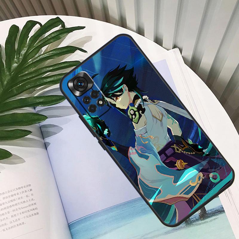 Xiao Genshin Impact Funda For Xiaomi Redmi Note 14 13 10 11 12 Pro 11S 12S Case For Redmi 15C 14C 10C 12C 13C 15