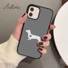 Cartoon Dachshund Sausage Dog Phone Case for iPhone 11 12 13 14 Pro Max Mini X XR XS SE 2020 6 7 8 Plus Galaxy S21 S22 Shell
