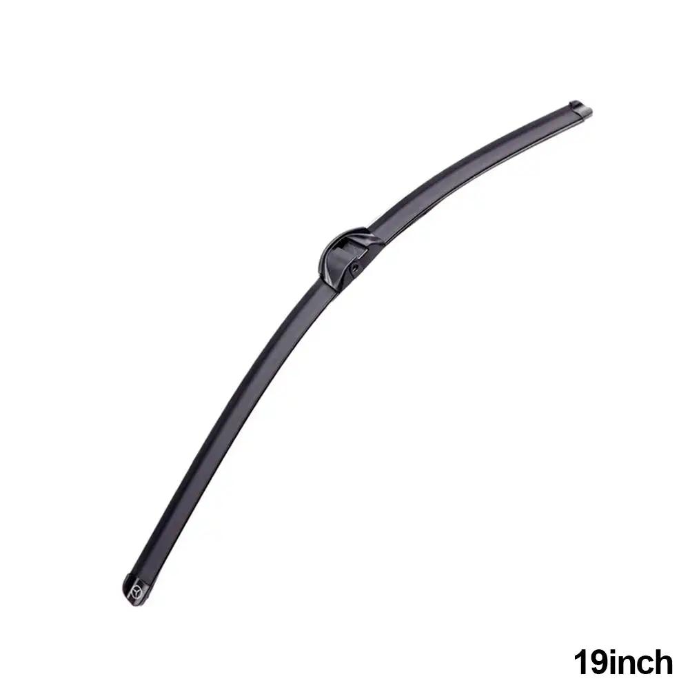 1Pc Automotive Universal U-type Soft Rubber Boneless Wiper HD Quiet Durable Automotive Wiper 16" 18" 19" 21" 22" 24"