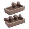 Chinese Crude Pottery ZiSha Tea Pet Creative Tea Pet Ornaments  Craftsmanship Gift