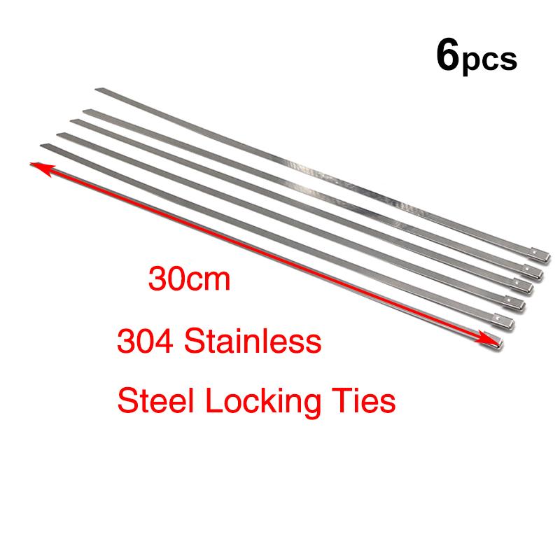 ZSDTRP 25mm*5/10/15M Titanium Exhaust Heat Wrap Roll for Motorcycle Fiberglass Heat Shield Tape with Stainless Ties