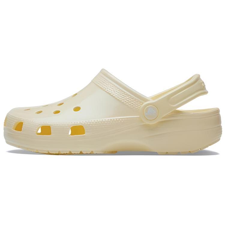 Crocs Comfortable Versatile Casual Clogs Women Footwear Yellow 209609-76O