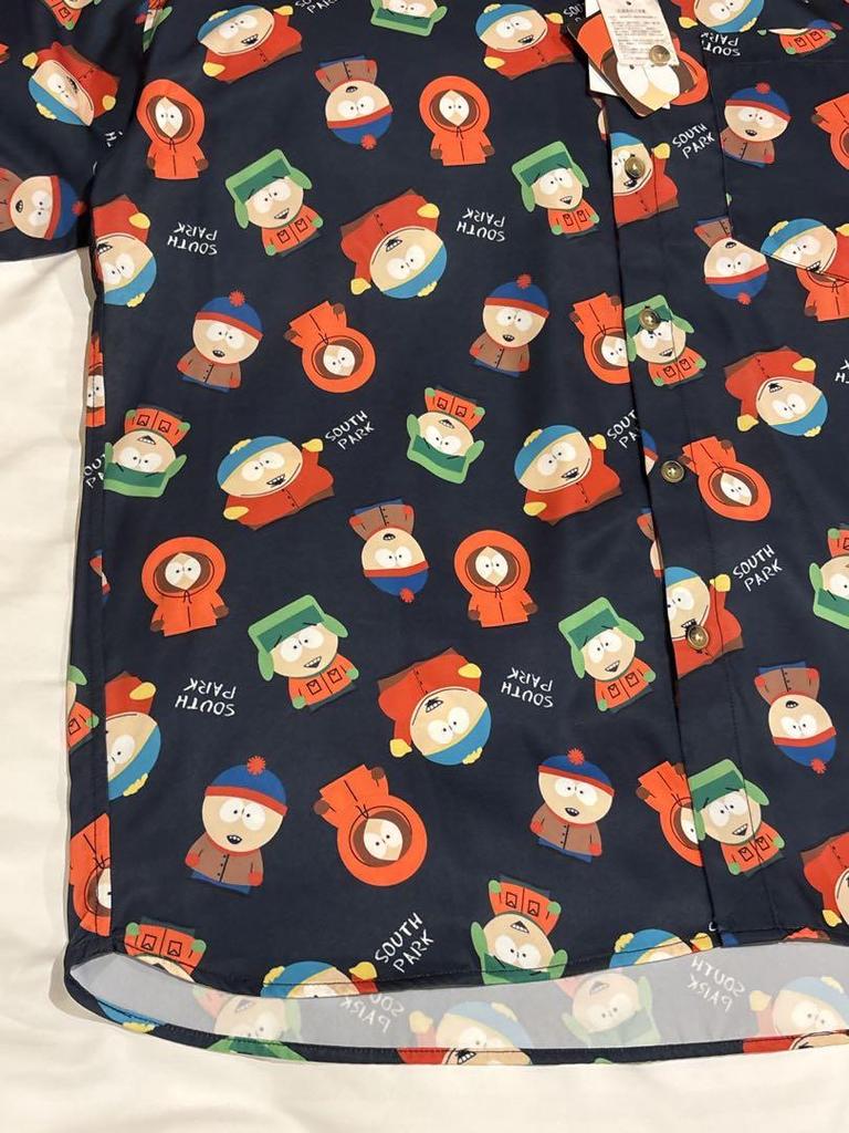 [USED] South Park SOUTH PARK all-over print short-sleeved shirt
