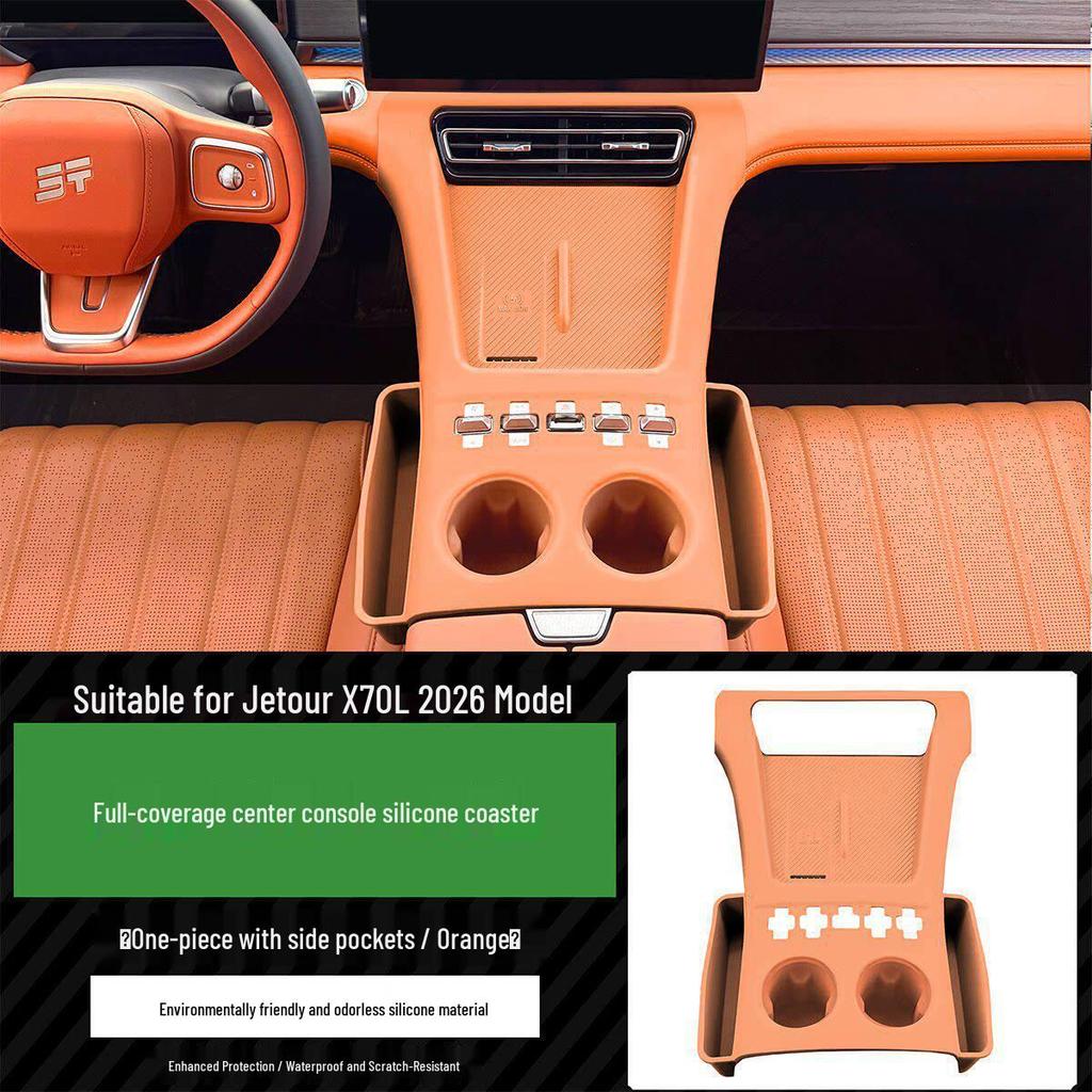 Silicone Protective Pad for Jietu Shanhai L7 PLUS Center Console and Gear Shift