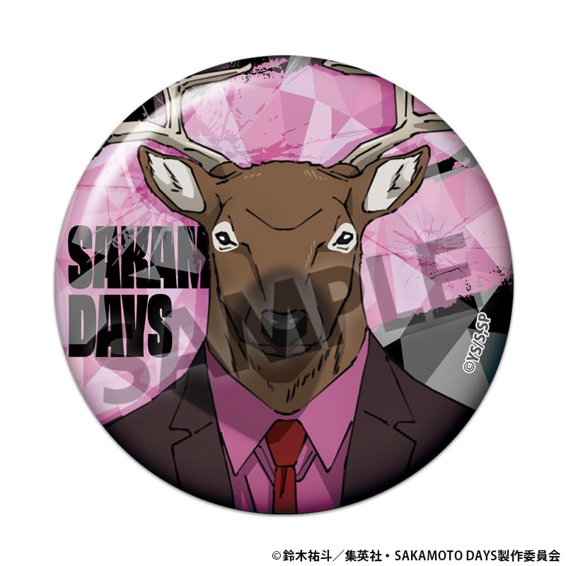 SAKAMOTO DAYS Trading Hologram Badges Vol.2 (12 Badges in 1 Box)