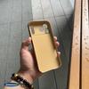 Microfiber Wood Grain Soft Case for iPhone 17 Pro Max - Ultra-thin, Precisely Cut for Models 16/15p and Apple 14.