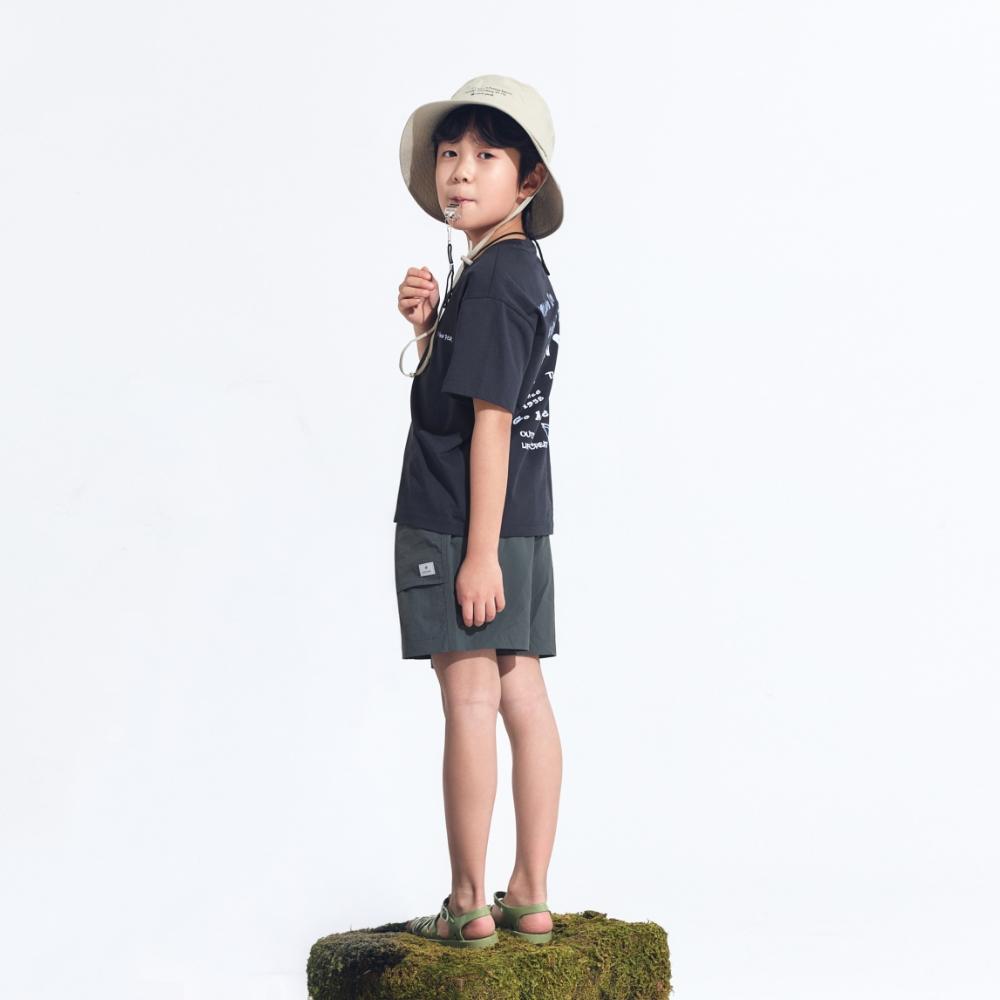 [Snowpeak] Kids Taslan Shorts Urban Green (S26MKLHP85)