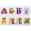 Baby Montessori Learning 33 Russian Girl Letter/Alphabet Cards Cartoon Flashcards Kindergarten Kids Educational Card for Childre